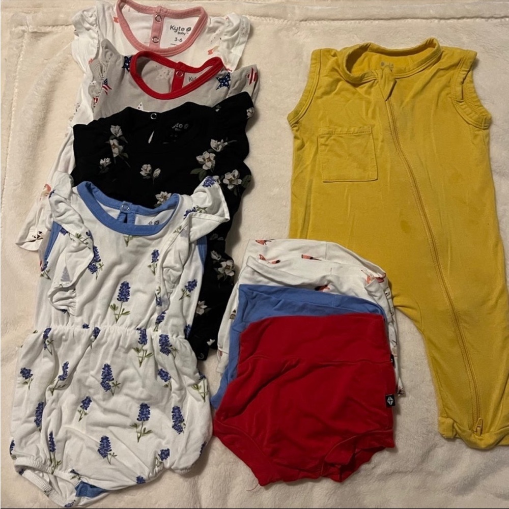 Kyte Bundle 3-6 mo EUC